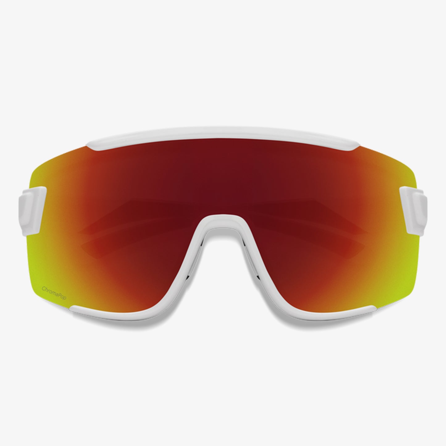 Smith Wildcat MTB Sonnenbrille White + ChromaPop Red Mirror Lens