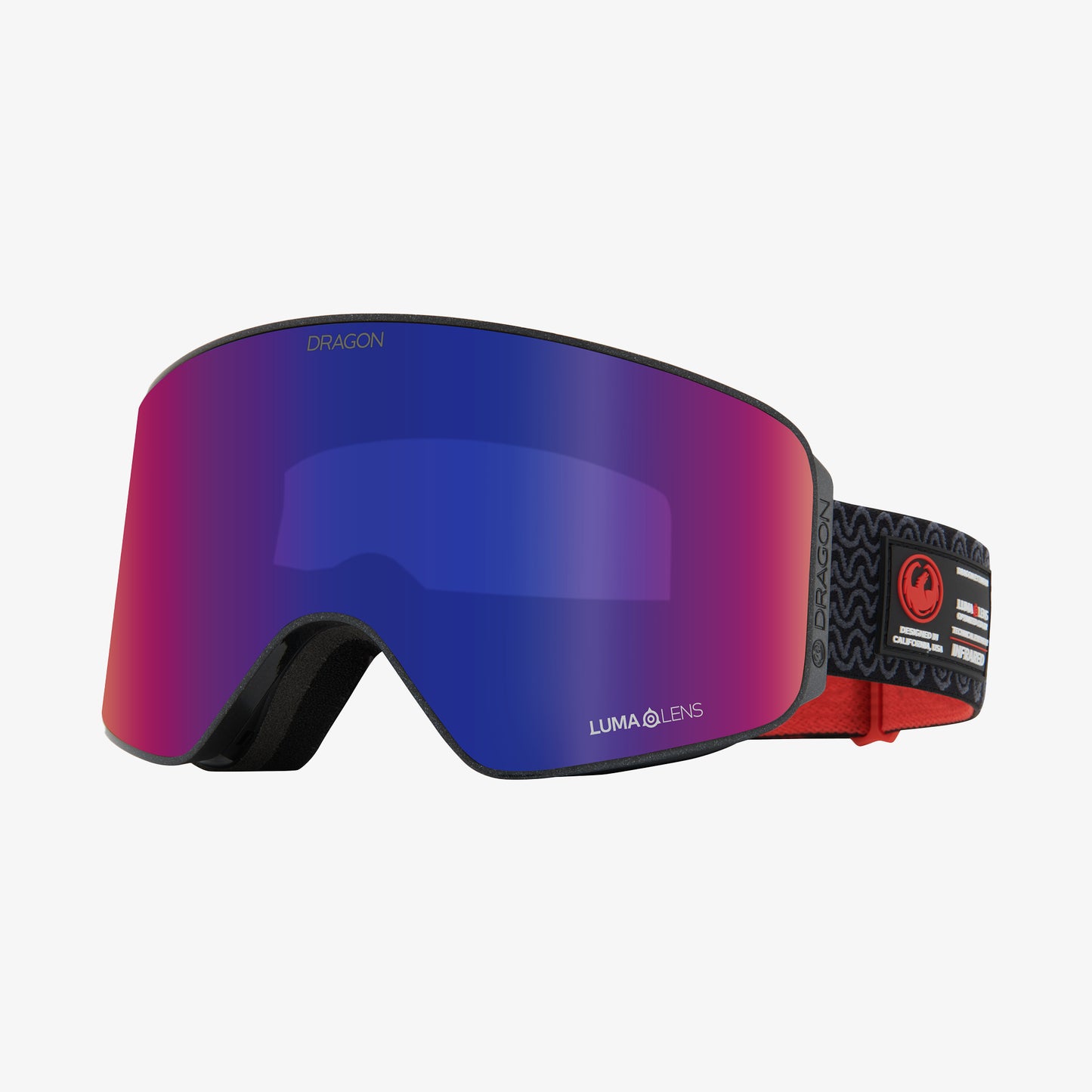 Dragon NFX Mag OTG IG Obsidian / LLSolaicer + LLViolet Snowboardgoggle 2024