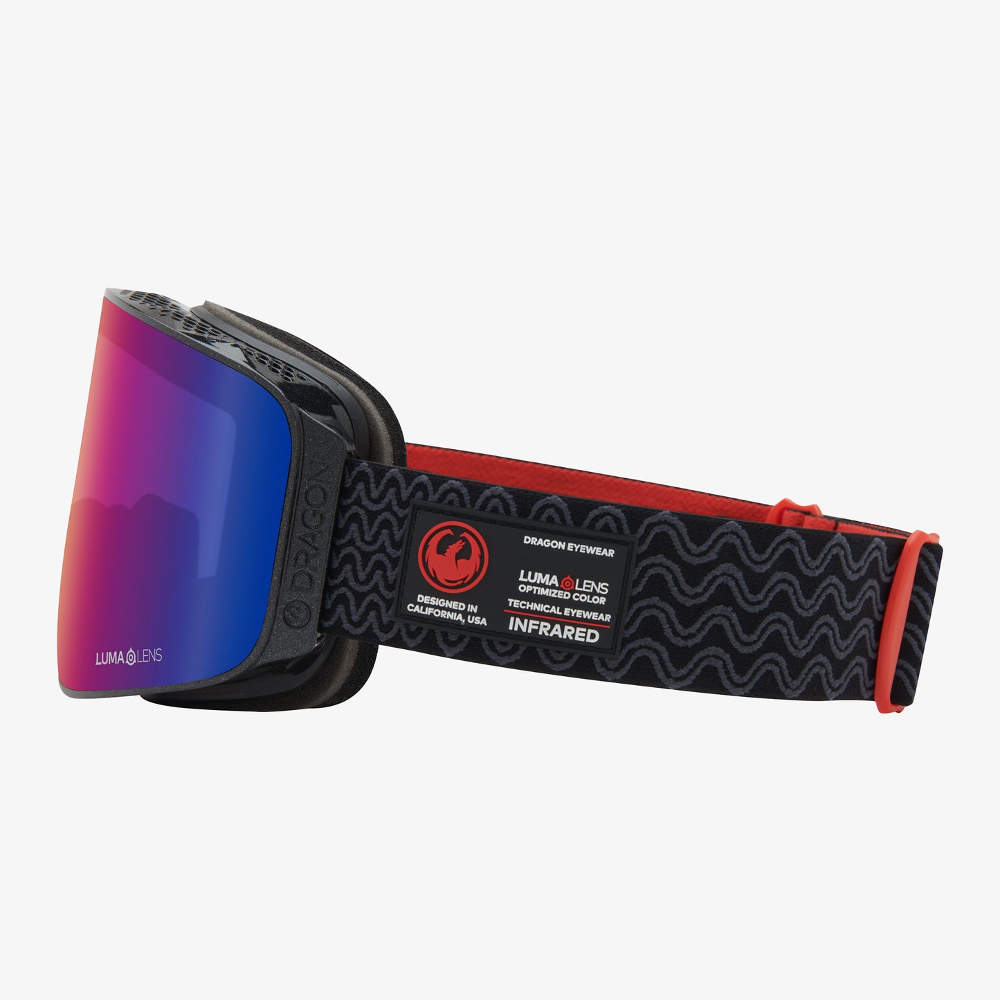 Dragon NFX Mag OTG IG Obsidian / LLSolaicer + LLViolet Snowboardgoggle 2024