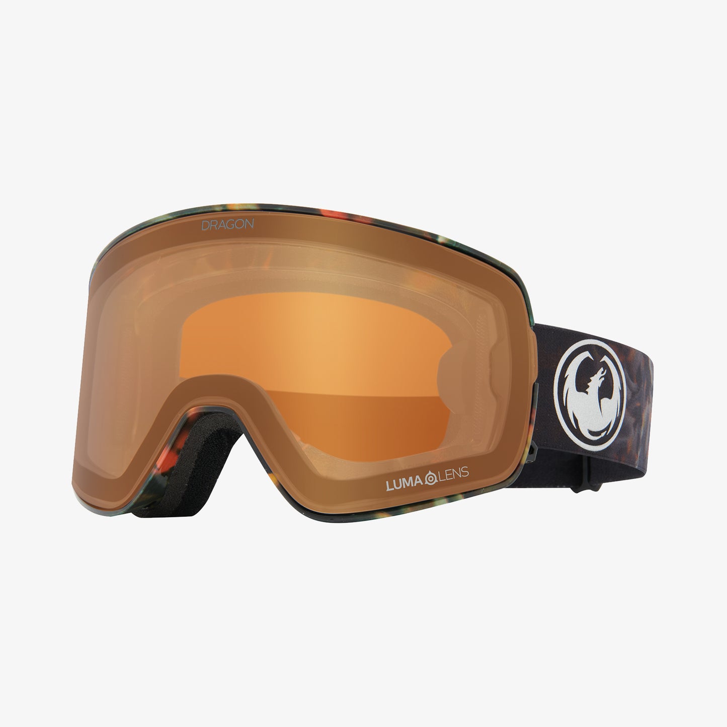 Dragon NFX2 Fireleaf LLDarksmoke + LLAmber Snowboardgoggle 2024