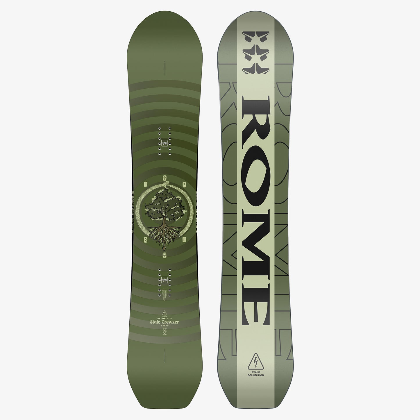 Rome Stale Crewzer Snowboard 2024
