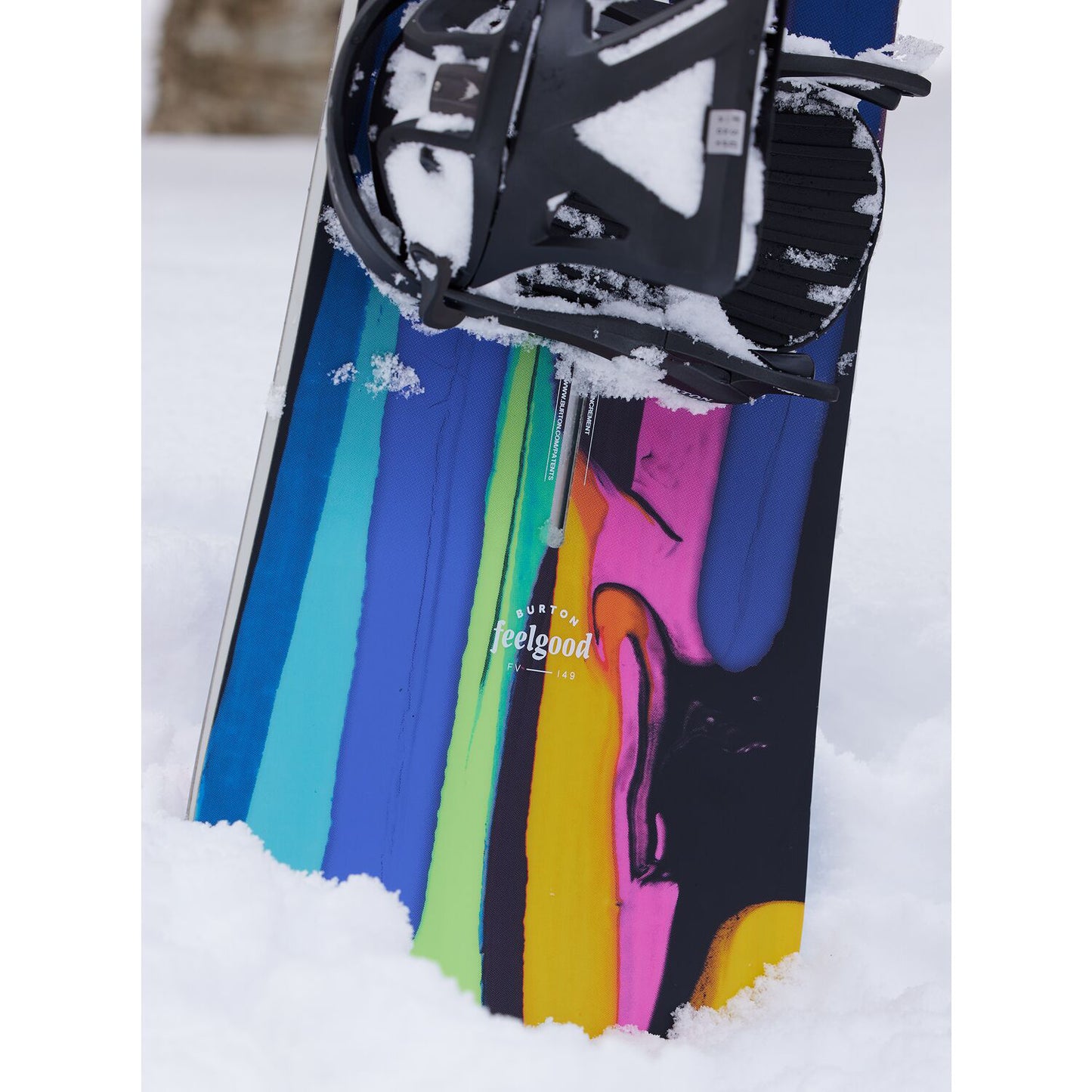 Burton Feelgood Flying V Snowboard für Damen 2024