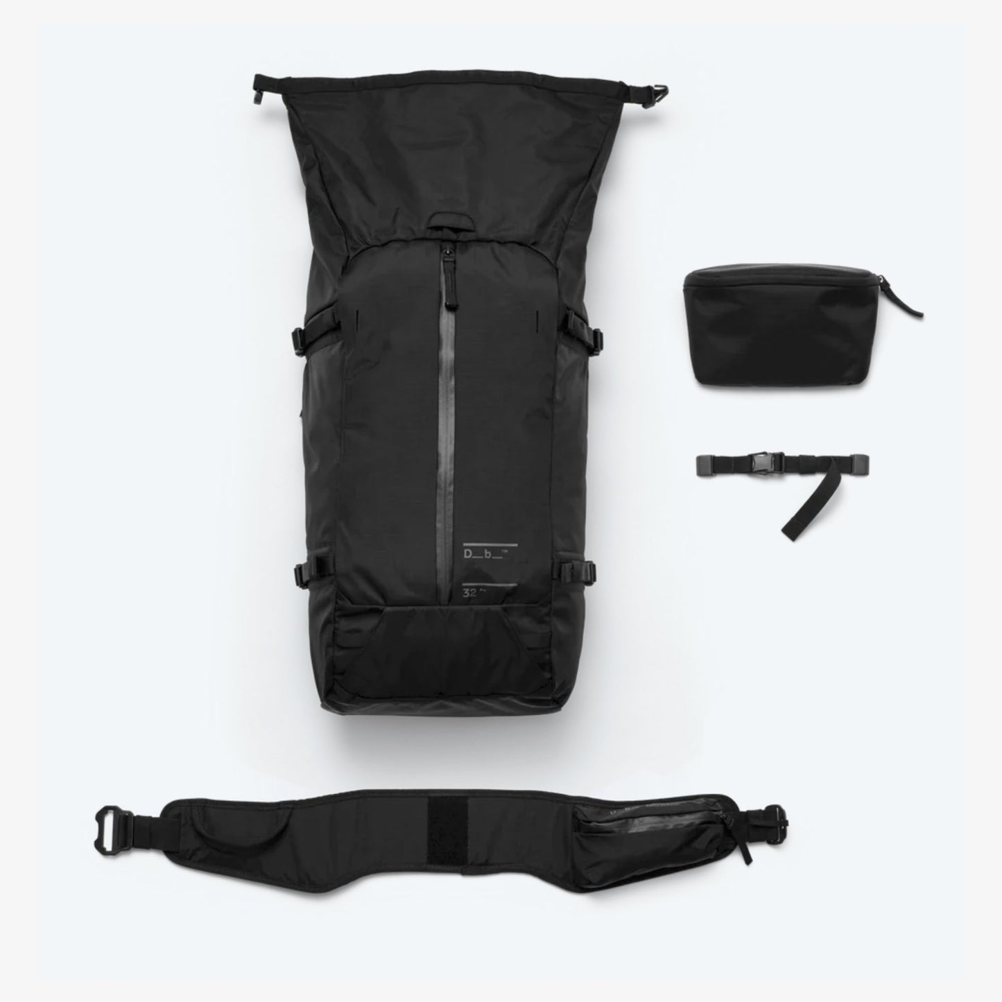 Snow Pro Backpack 32L Black Out