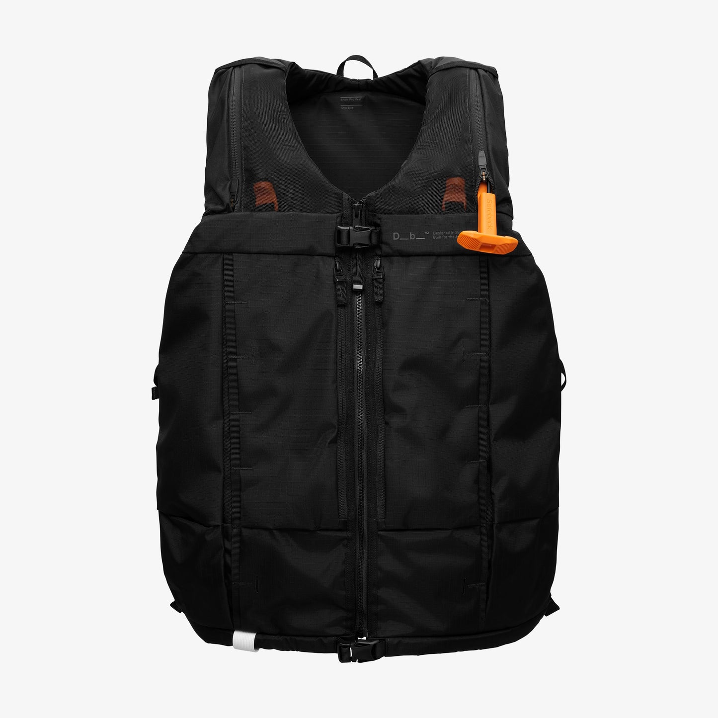 DB Journey Snow Pro Vest 8L x Safeback Black Out