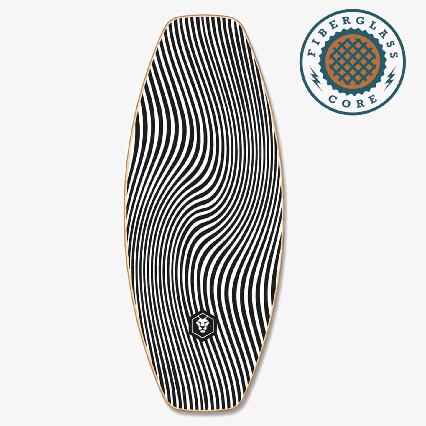 Daffy Boards Trick Deck mit Fieberglaskern Balance Board