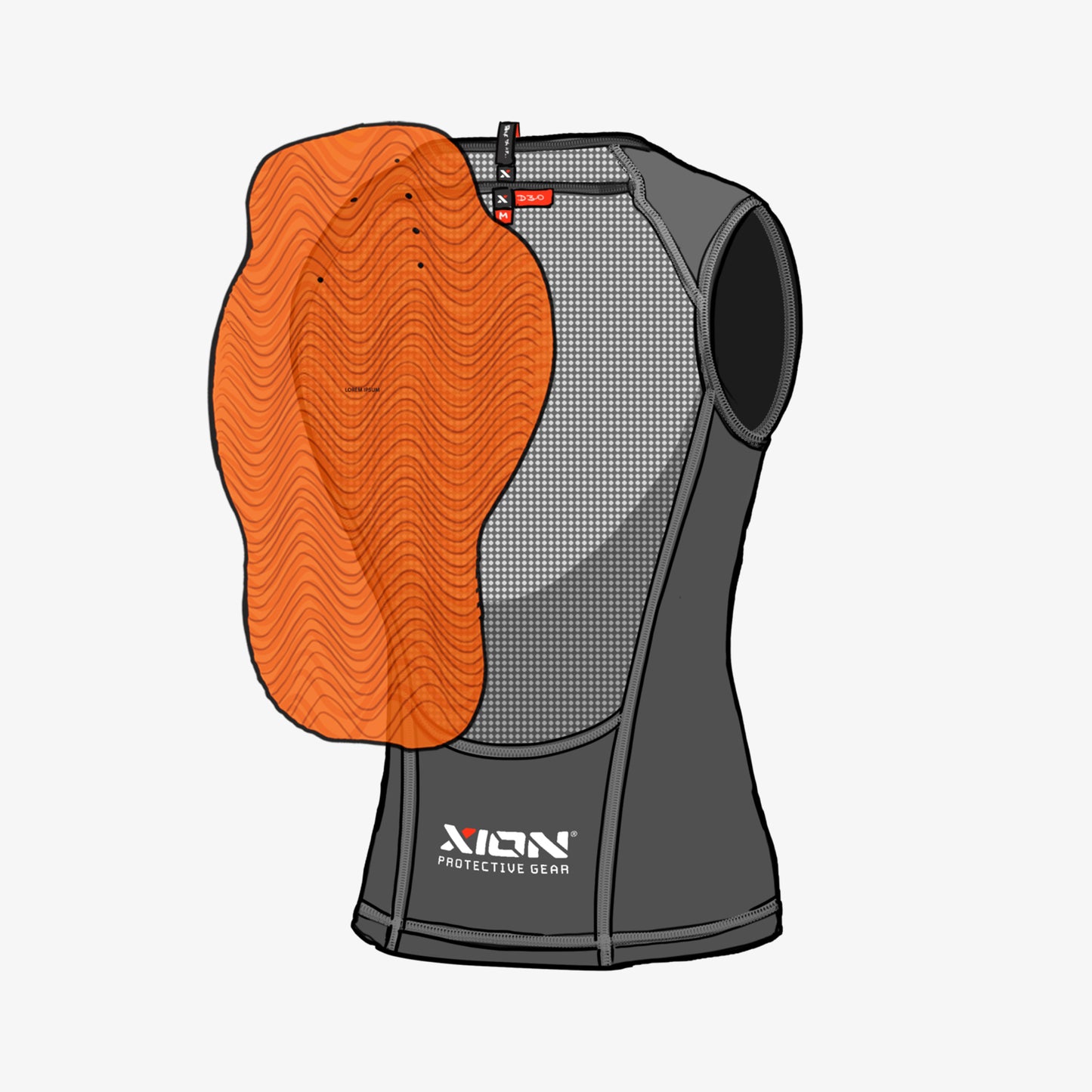 Xion Freeride Vest Lite Protektor (Kinder)