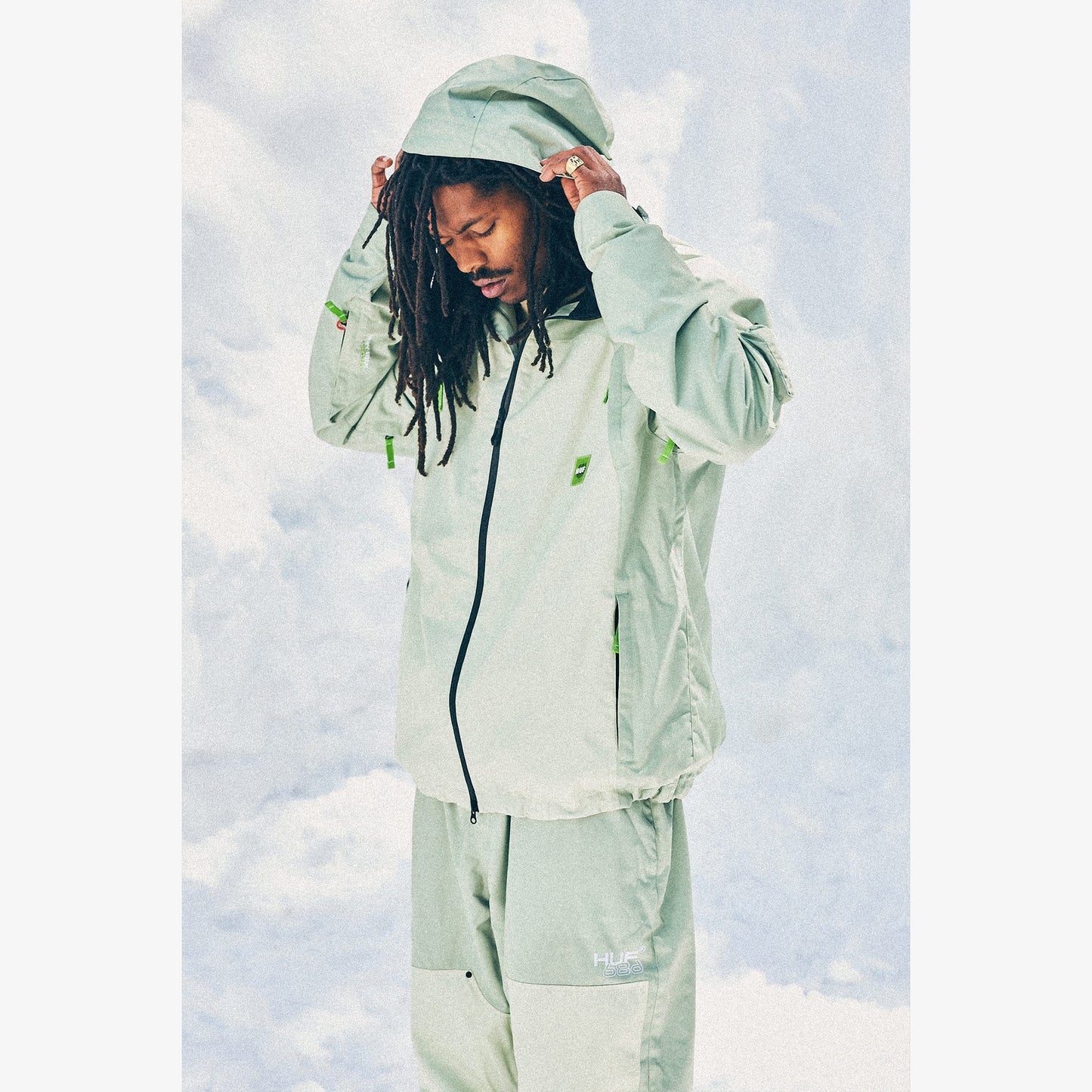 686 Huf Double H Shell Jacke 2026
