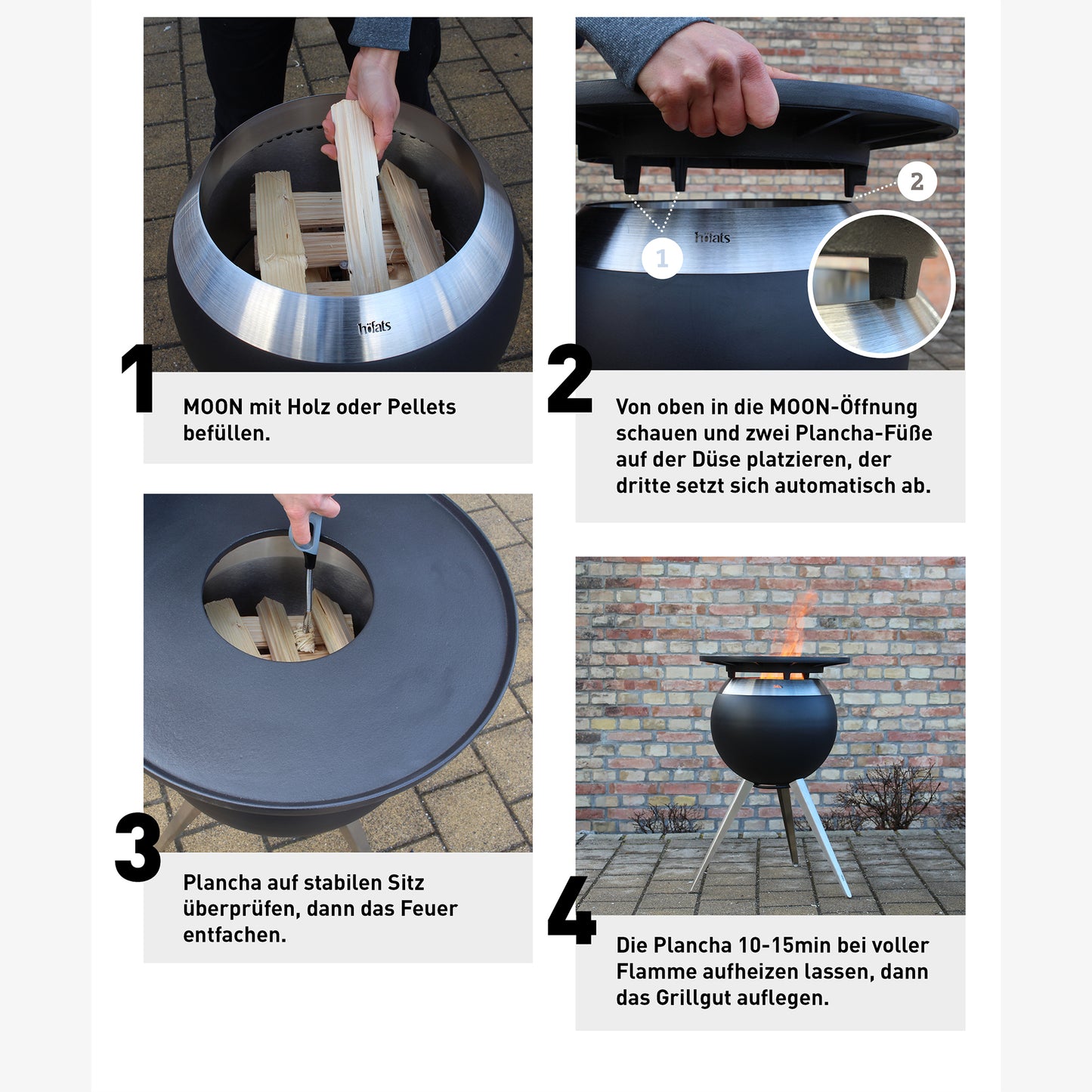 Höfats Moon 45 Plancha