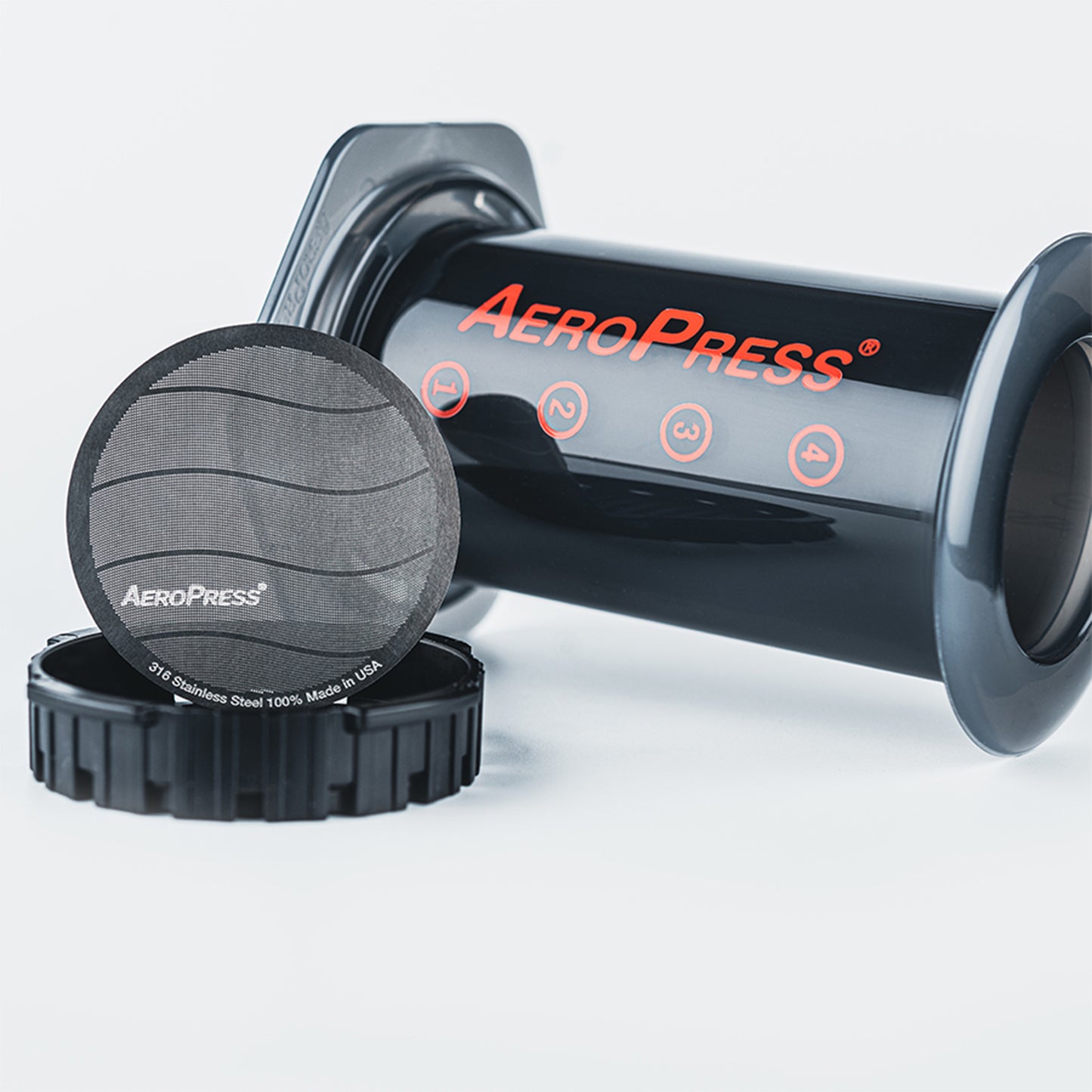 AeroPress Stainless Steel Wiederverwendbarer Filter