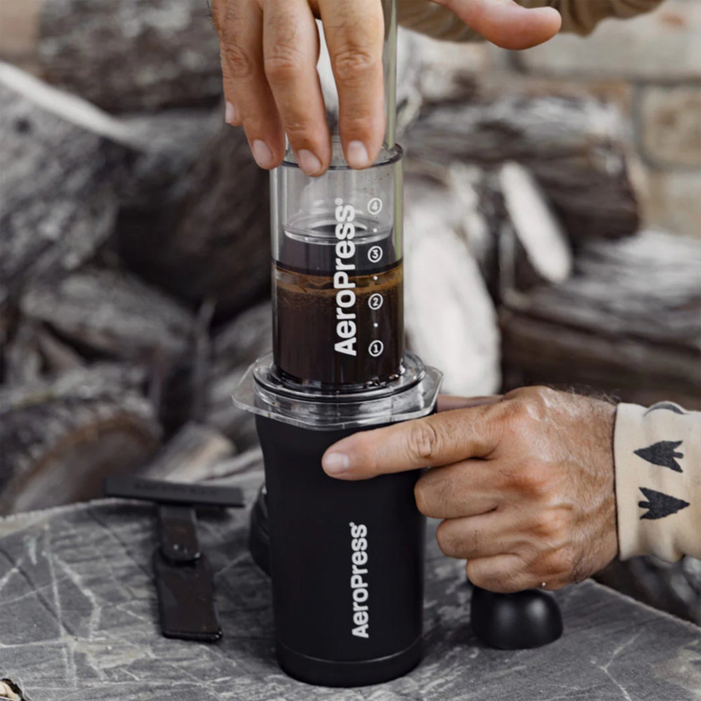 AeroPress Go Plus Reise-Kaffeesystem