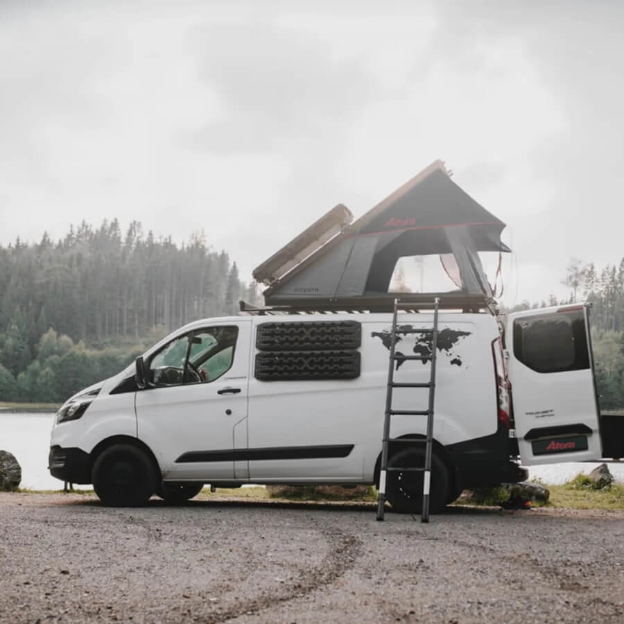 Dachzelt auf Transporter