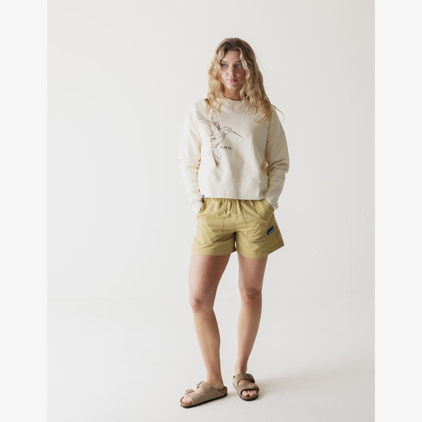 Kavu Crew Crop Pullover