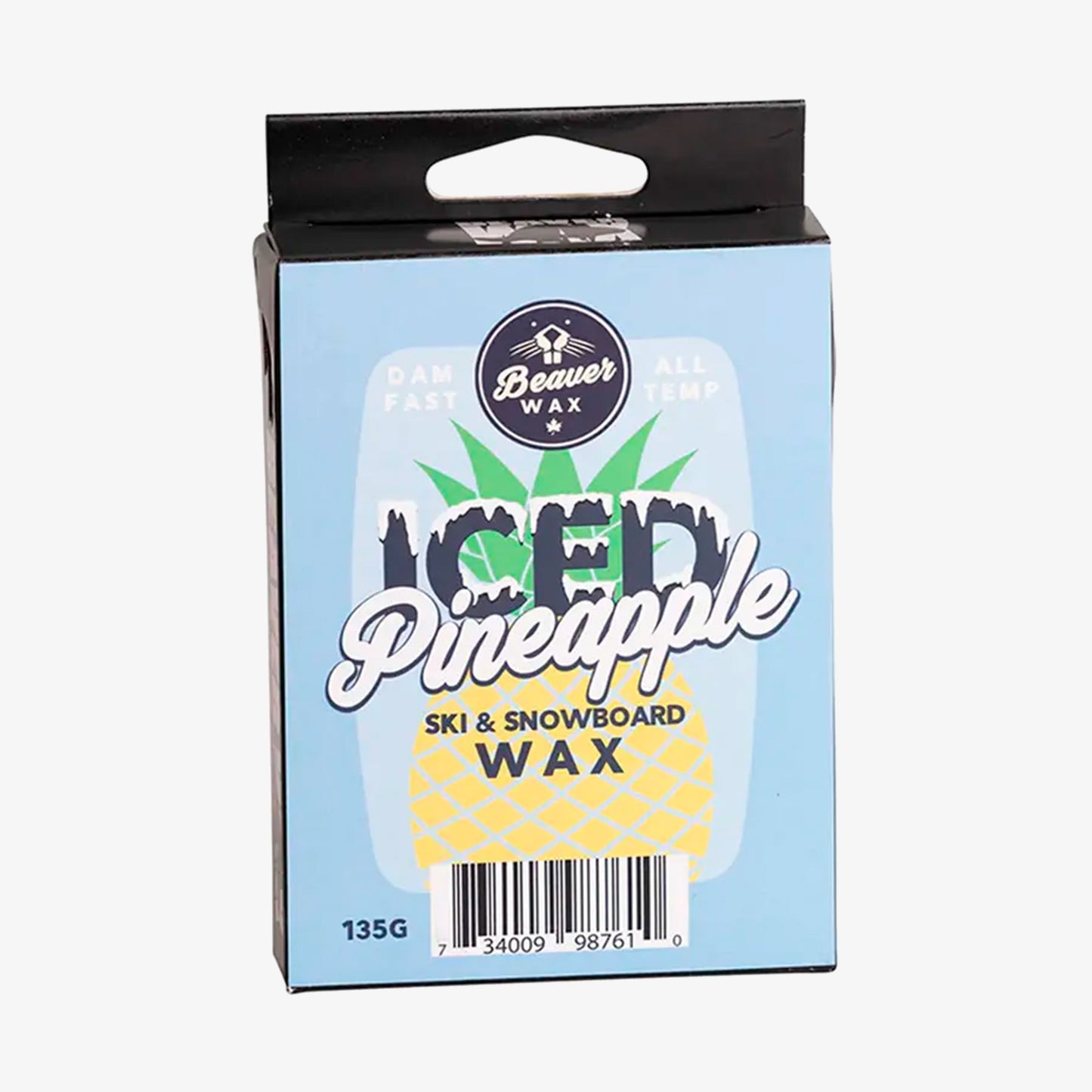 BeaverWax Fresh Pineapple Snowboard Wachs