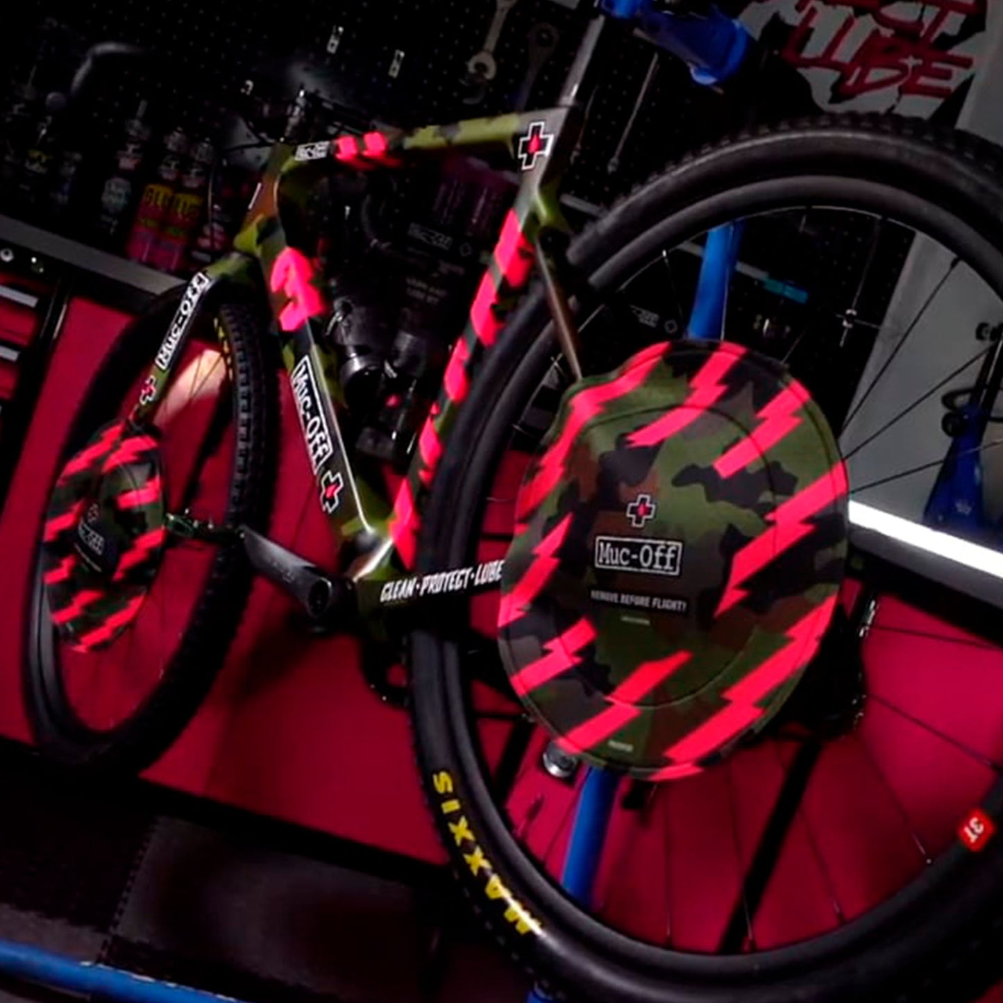Muc Off Disc Brake Covers Pair Camo