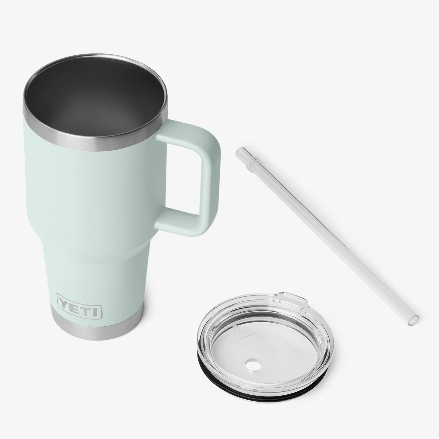 Yeti Rambler Trinkbecher mit Trinkhalmdeckel 35oz (1L)