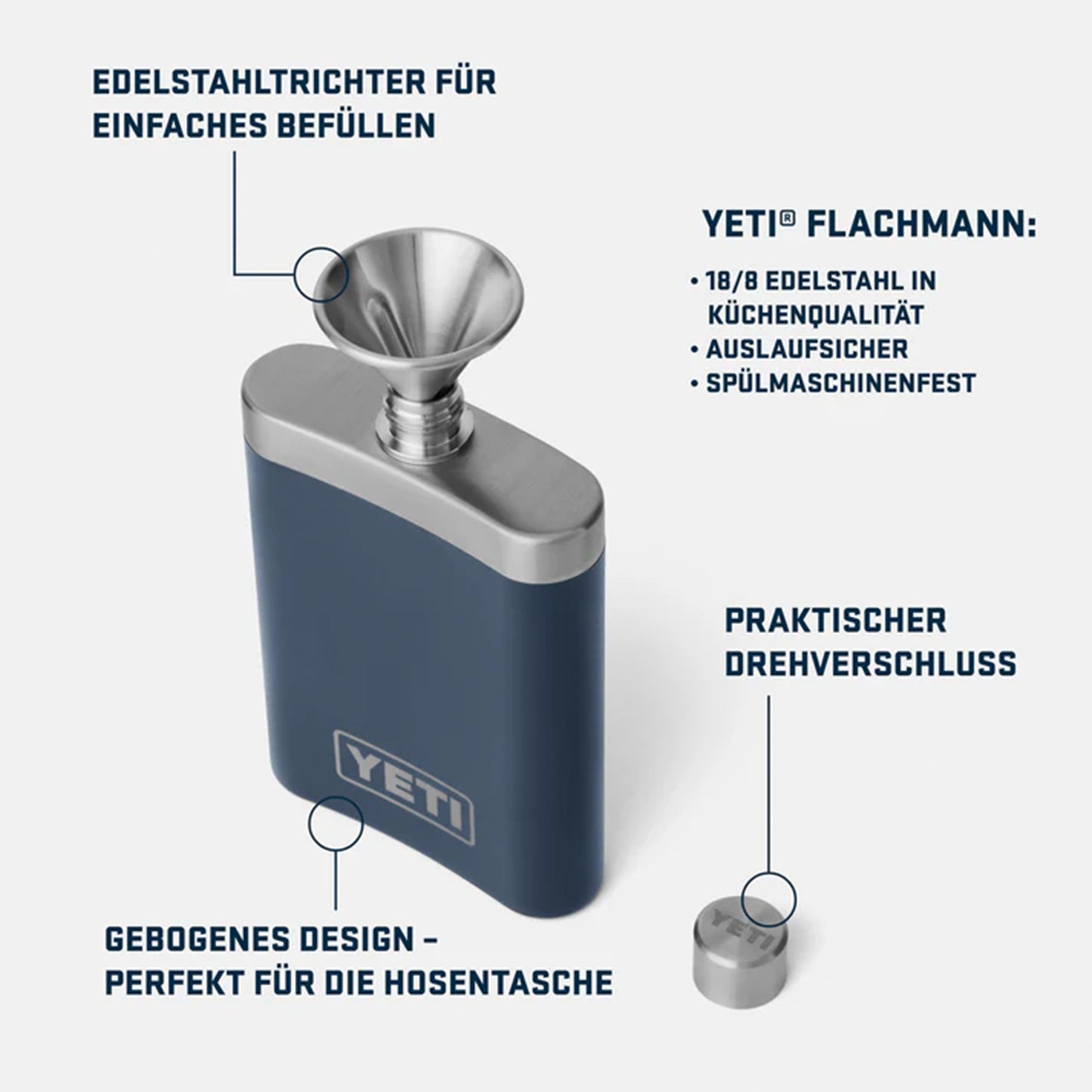 Yeti Rambler Flachmann