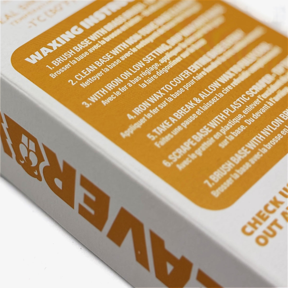 BeaverWax Warm Temp Snow Wax 155g Snowboardwachs 2027