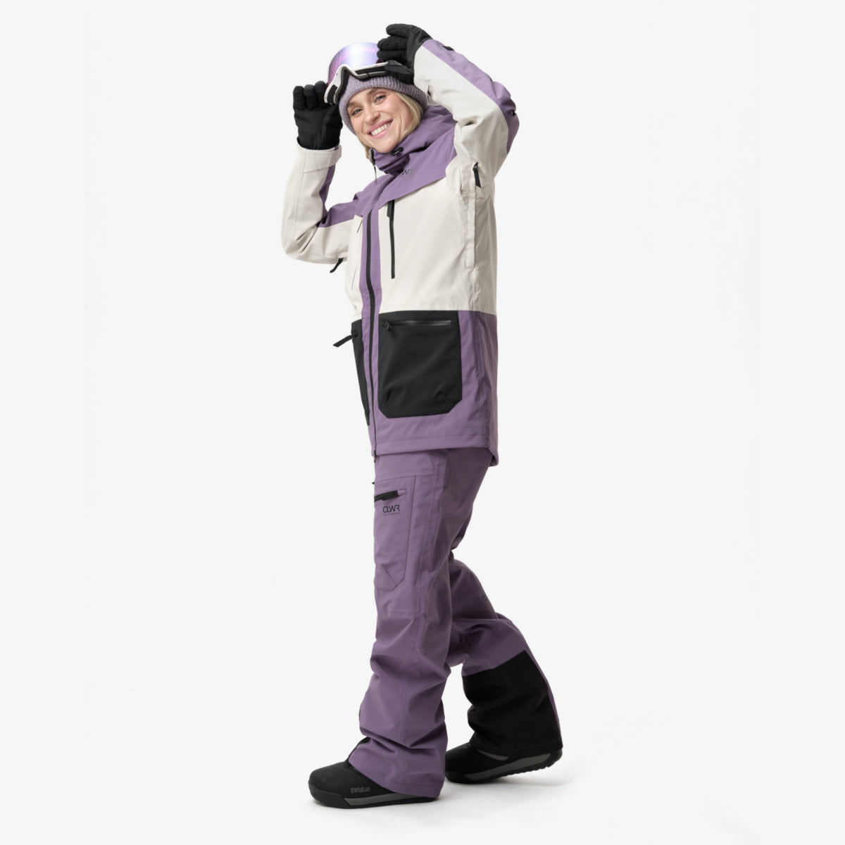 Colourwear Transfer Snowboardjacke 2027 für Damen