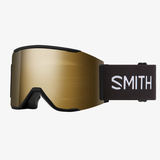 Smith SQUAD MAG BLACK 22 CHROMAPOP SUN BLACK GOLD MIRROR Snowboardgoggle 22/23