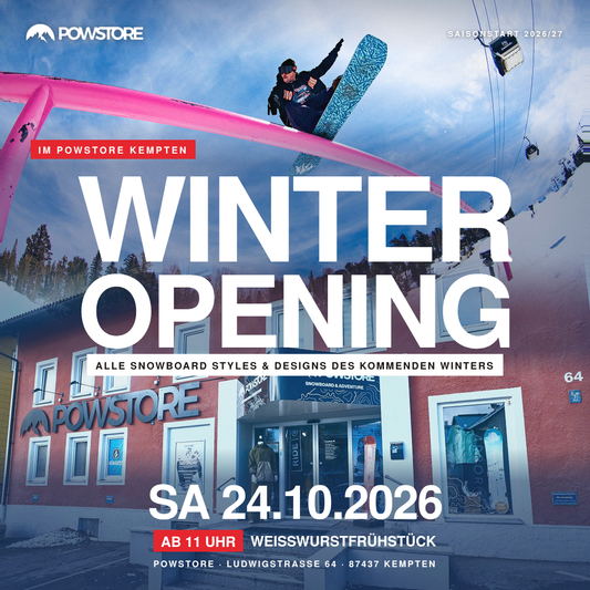 Winter Opening 2026: Weißwurstfrühstück und neue Winterware im POWSTORE Kempten
