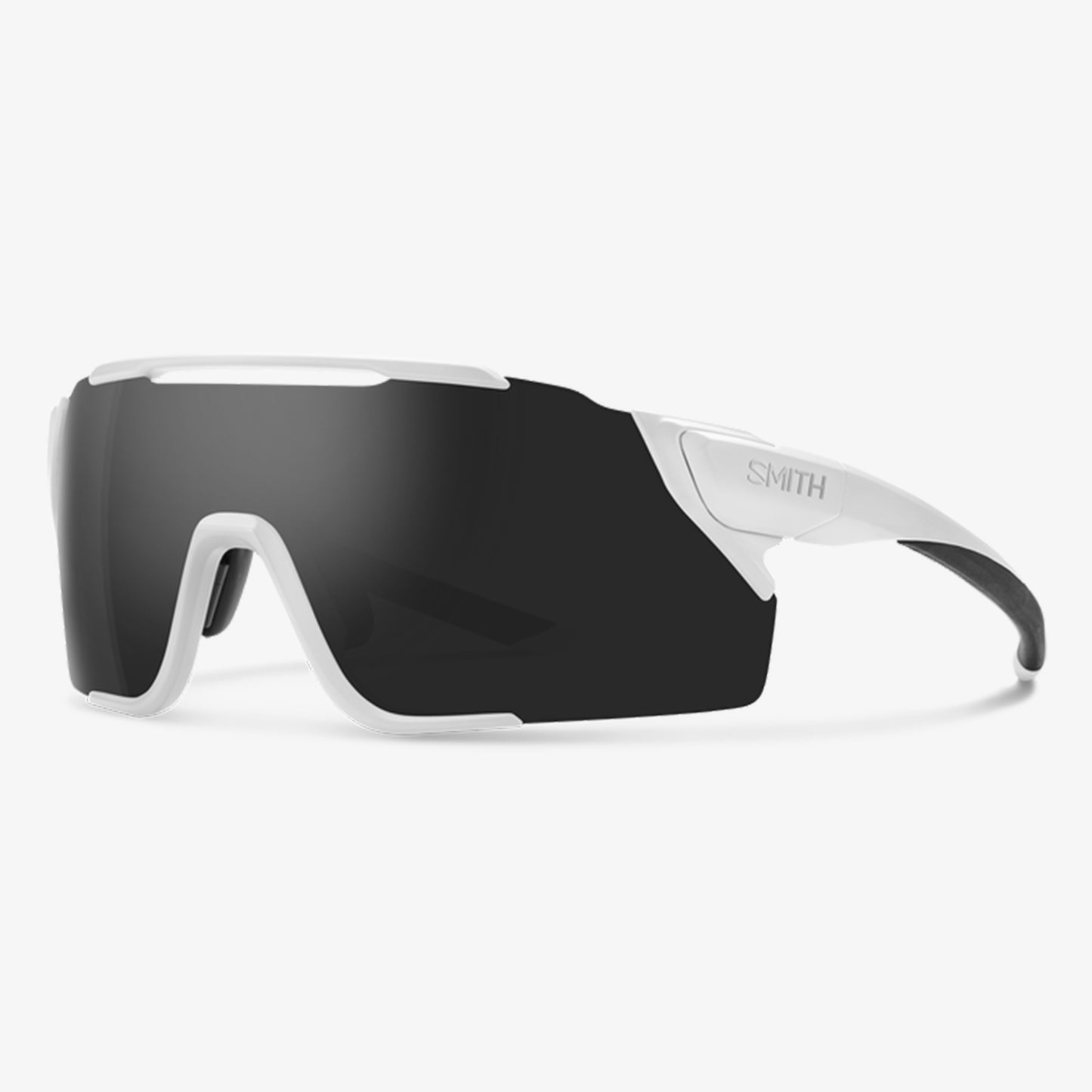 Smith Attack Mag MTB Sonnenbrille Matte White + Chromapop Black