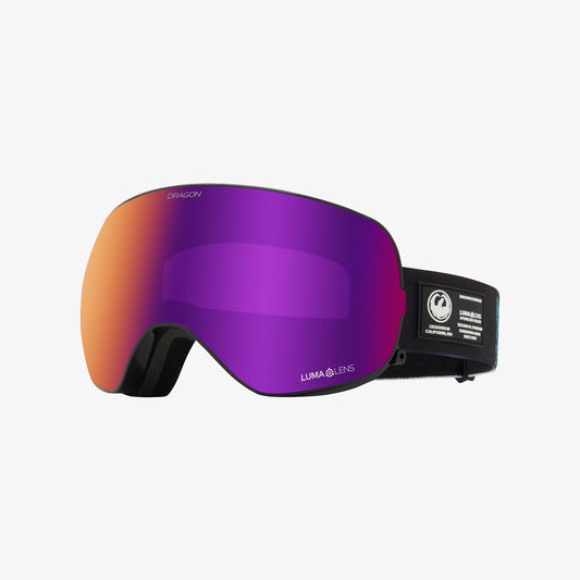 Dragon X2S Blackpearl LLPurpleIon + LLAmber Snowboardgoggle 2024