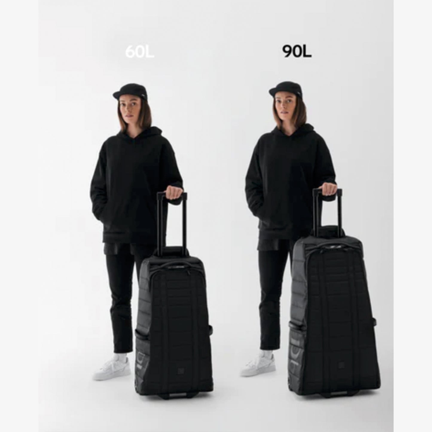 Hugger Roller Bag 90L Black Out