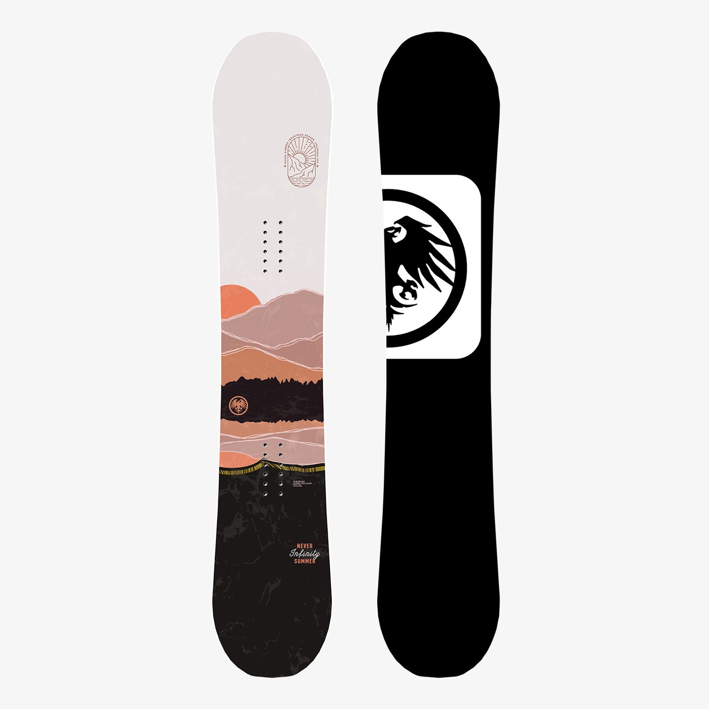 Never Summer Infinity Snowboard für Damen 2024