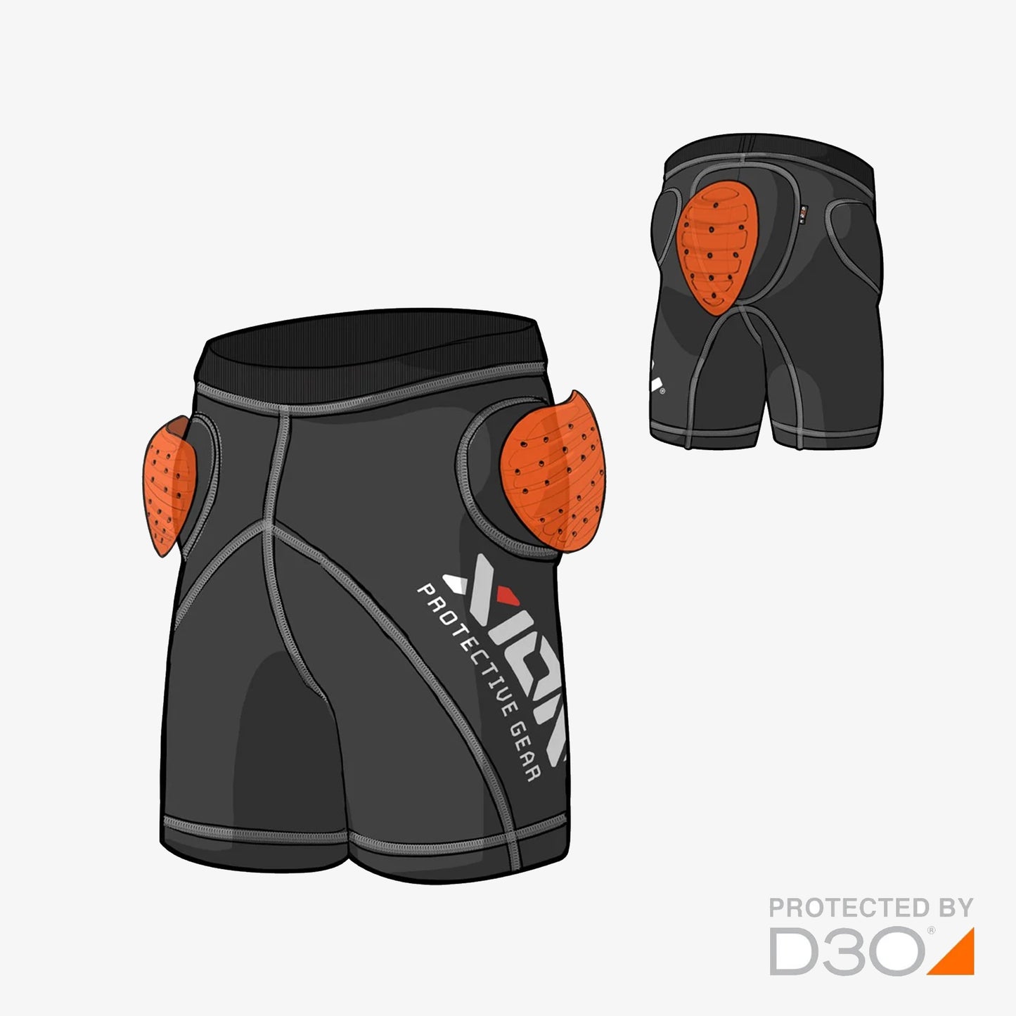 Xion Freeride Shorts Junior Protektor 2025