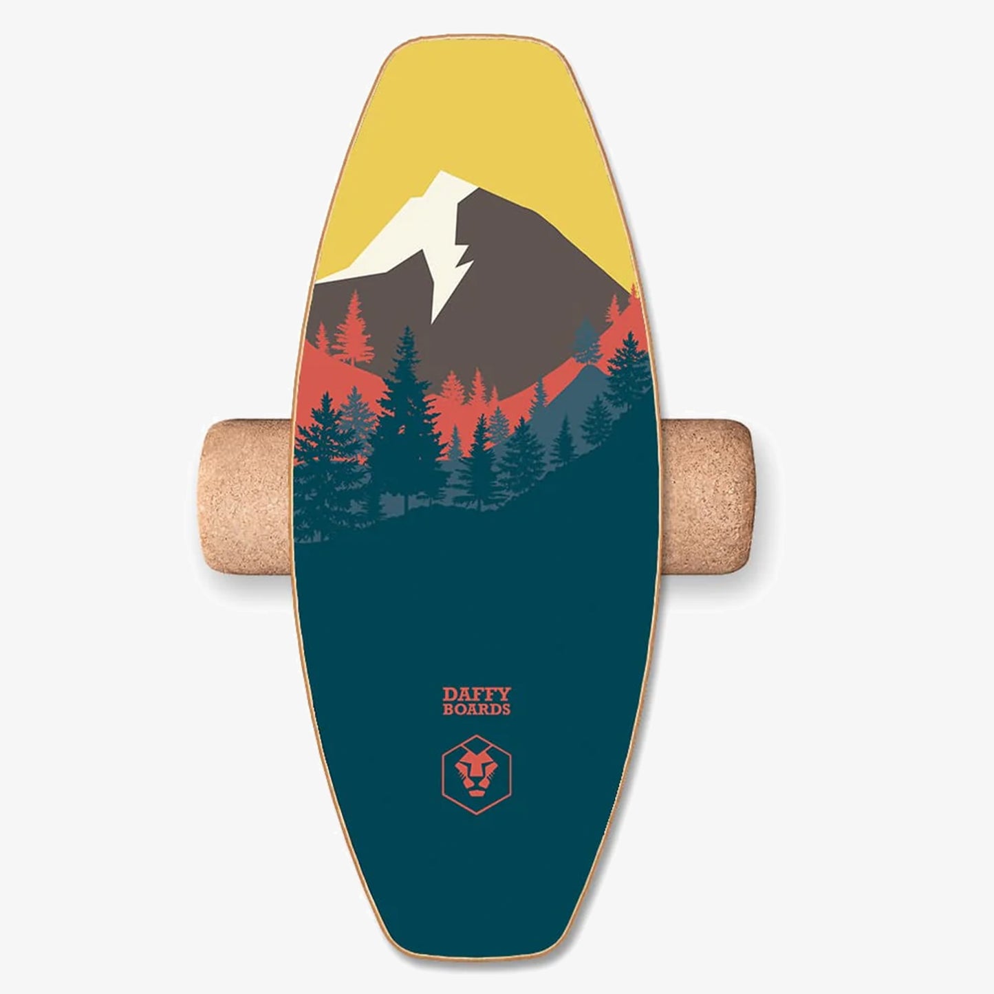 Daffy Boards Allrounder Balance Board Set mit Korkrolle