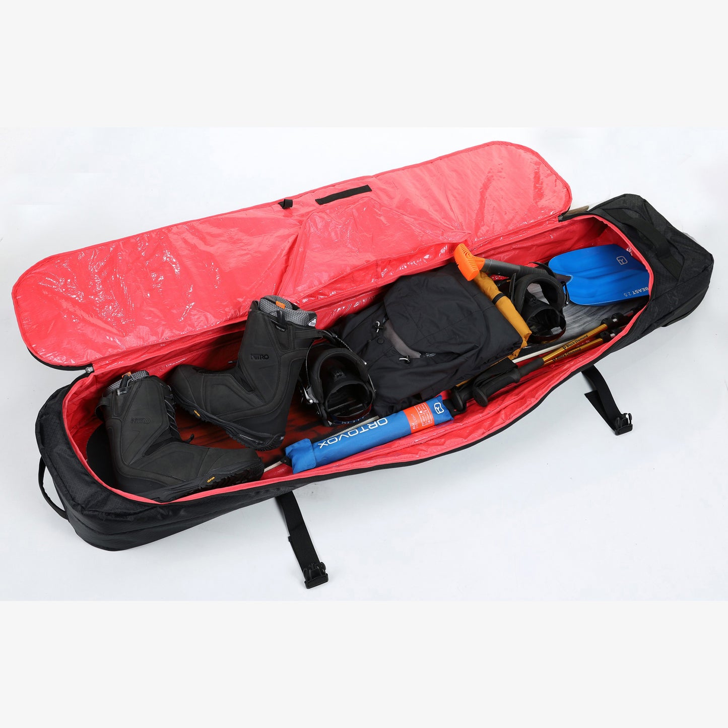 Nitro Tracker 165cm Snowboardtasche mit Rollen 2025