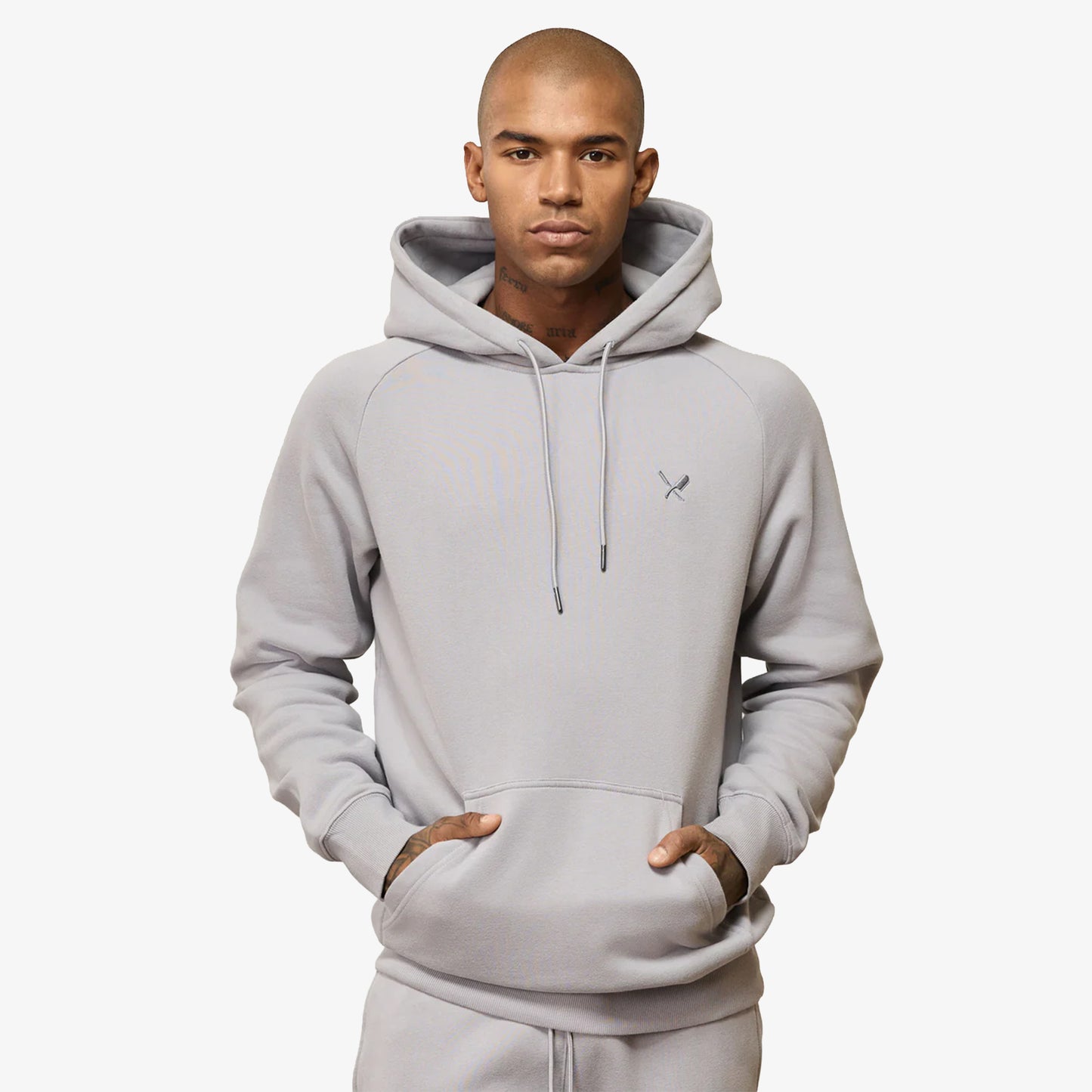 Distorted People Cozy Raglan Hoodie