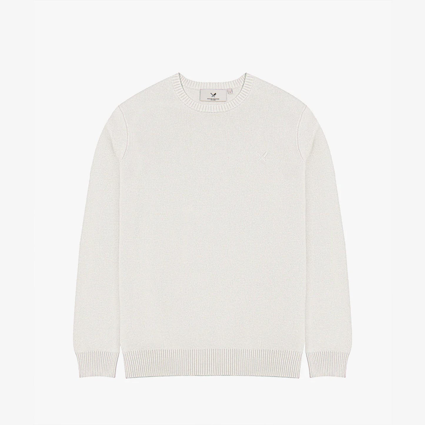 Distorted People Pure Heavy Knit Crew Neck Sweatshirt
