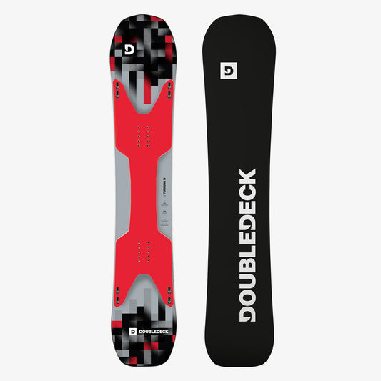 Doubledeck Turning D Freestyle Red Snowboard
