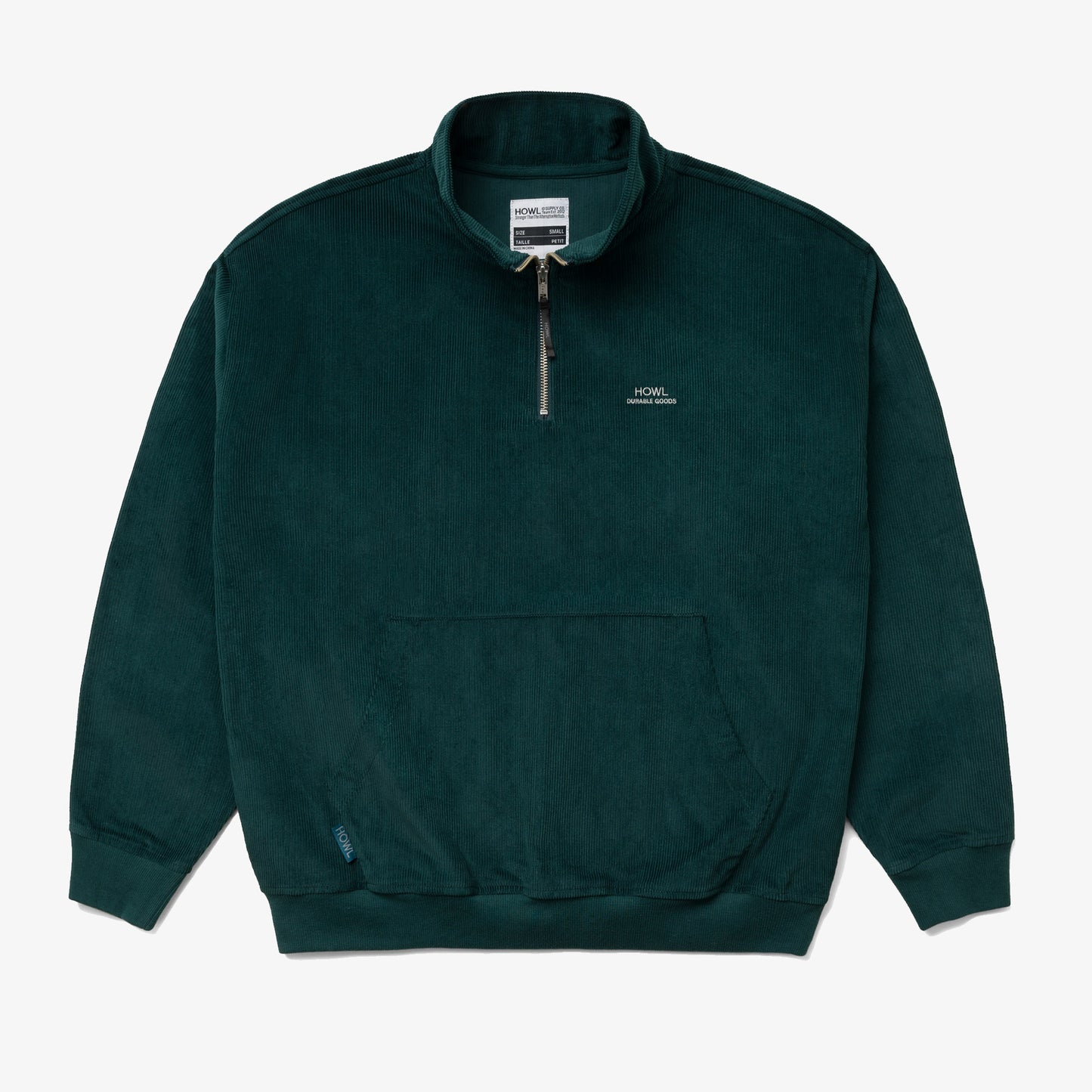 Howl Curduroy Half Zip Pullover 2026
