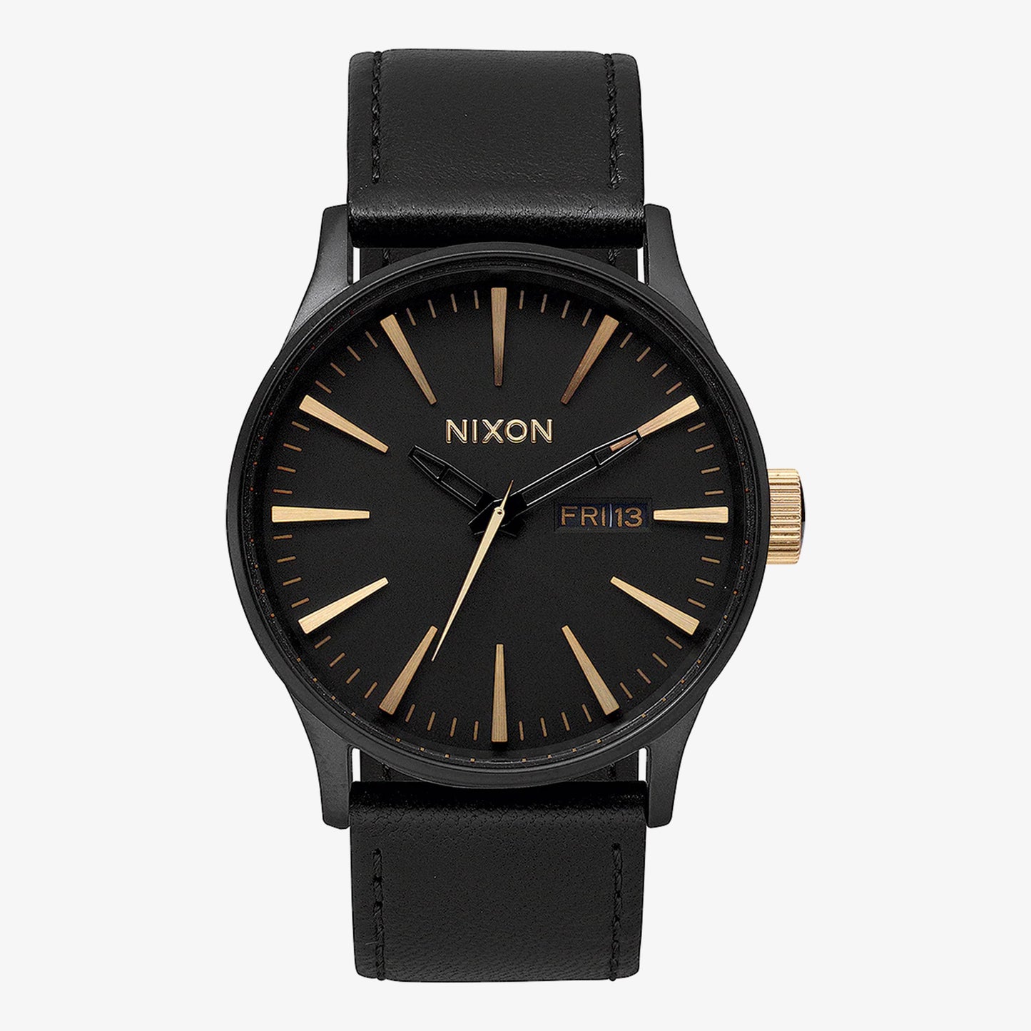 Nixon Sentry Leather Uhr
