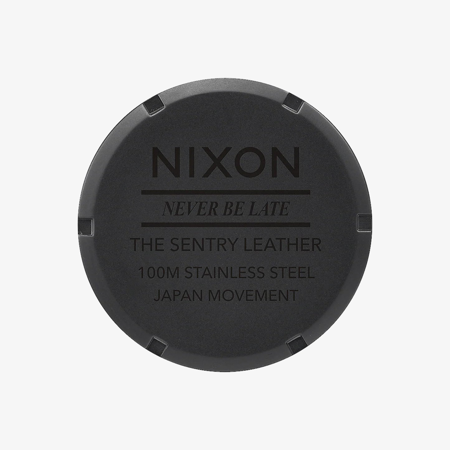 Nixon Sentry Leather Uhr