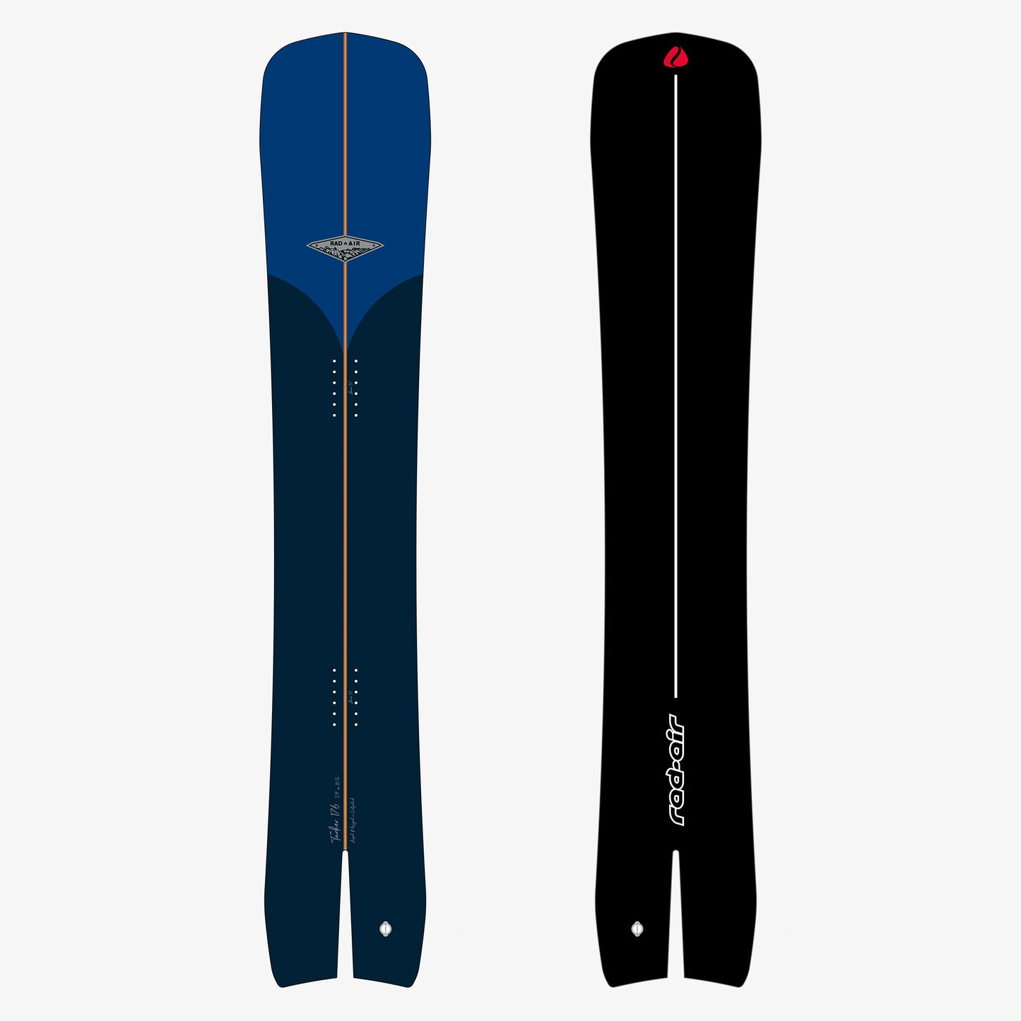 Rad-Air Tanker Split Tail Snowboard