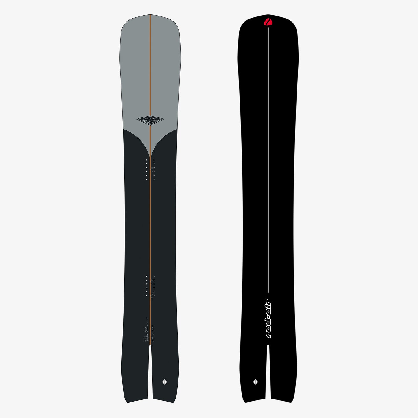 Rad-Air Tanker Split Tail Snowboard