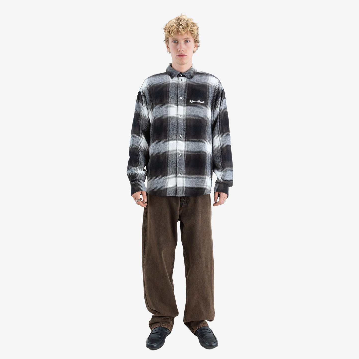 Beyond Medals Faded Check Shirt Hemd 2027