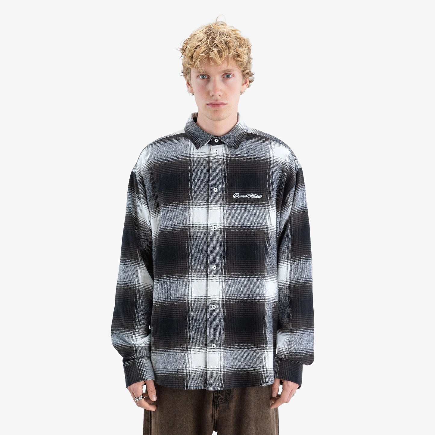 Beyond Medals Faded Check Shirt Hemd 2027