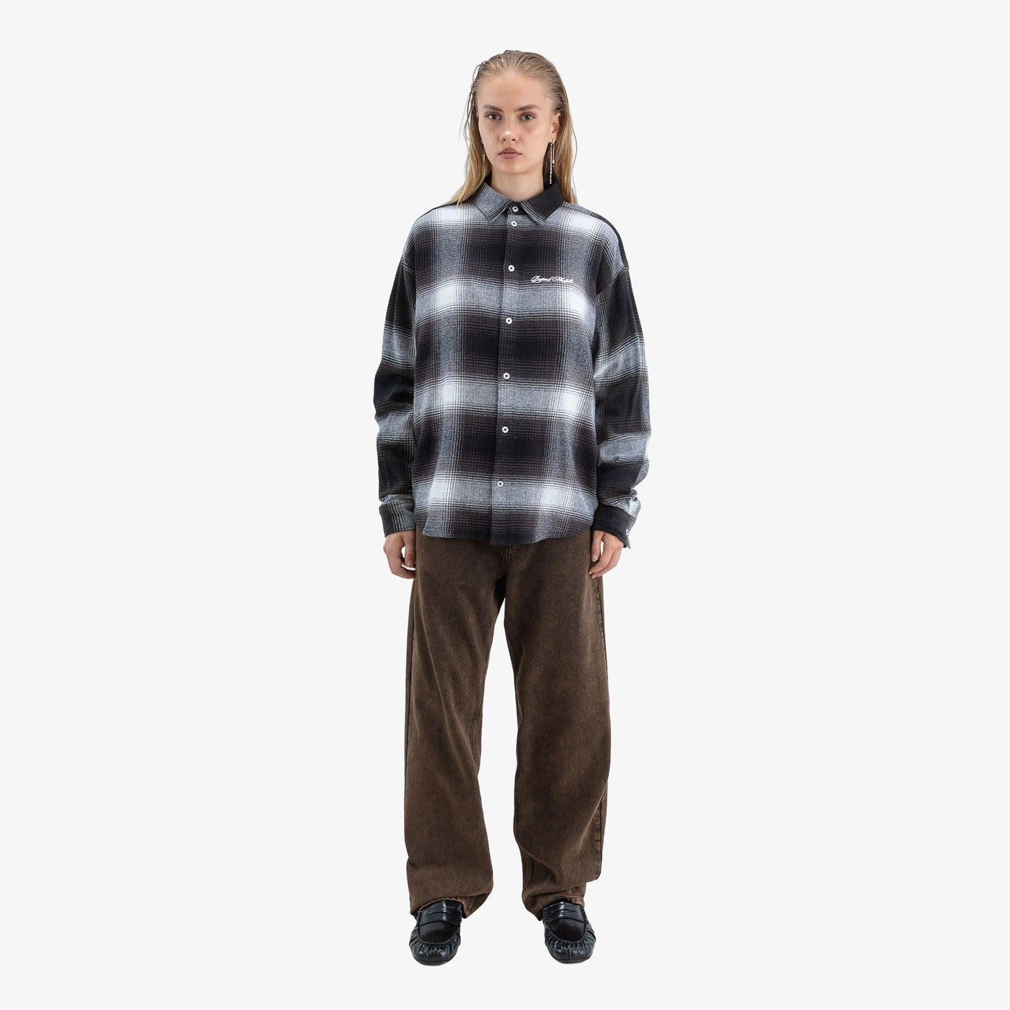 Beyond Medals Faded Check Shirt Hemd 2027
