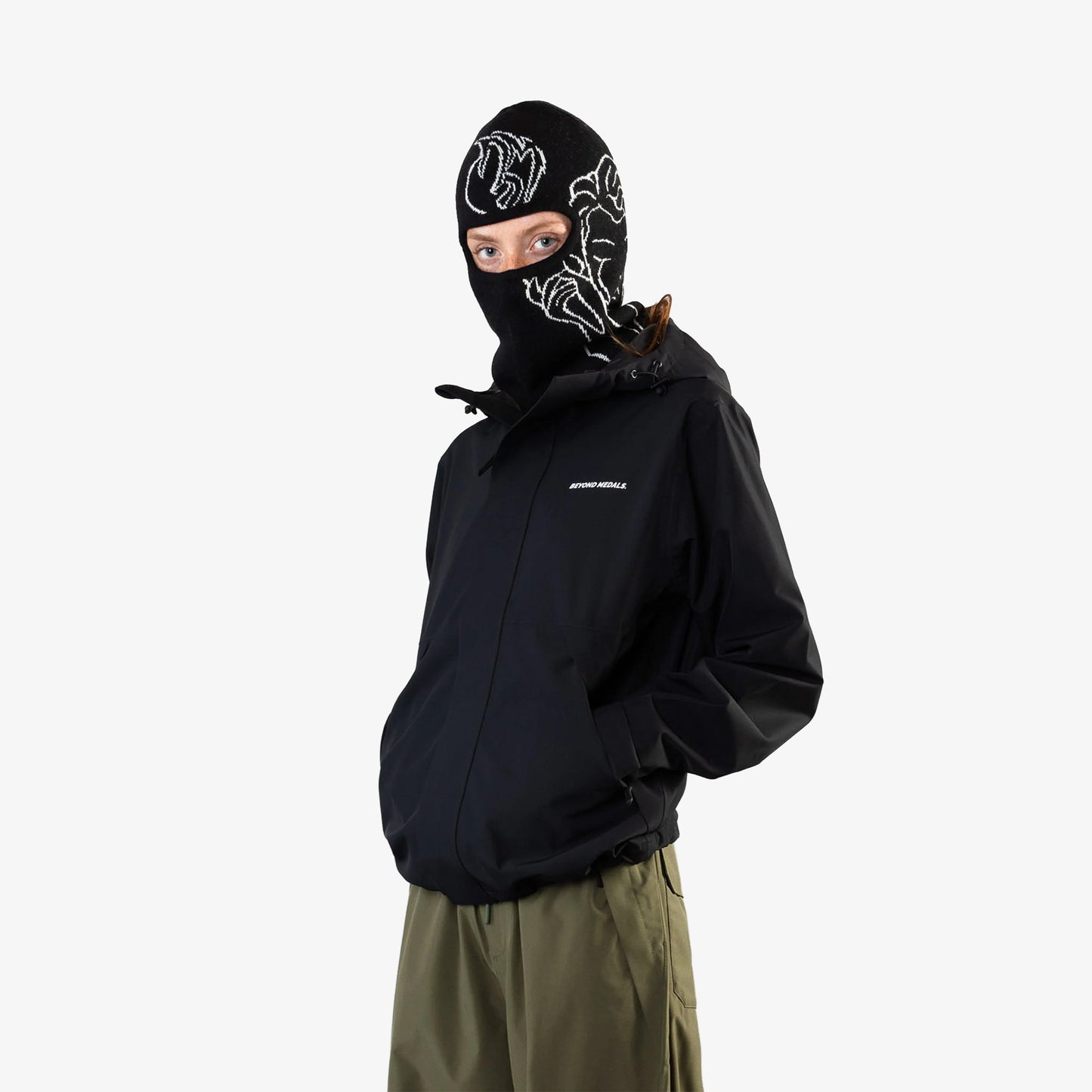 Beyond Medals Jacquard Knit Balaclava Angel 2027
