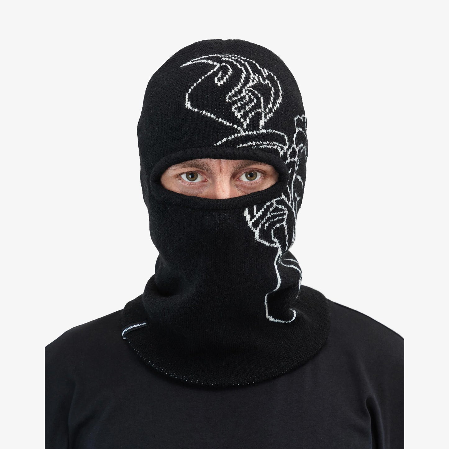 Beyond Medals Jacquard Knit Balaclava Angel 2027