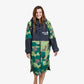 White Water Hard Shell Robe Mantel Green Camo – getragen