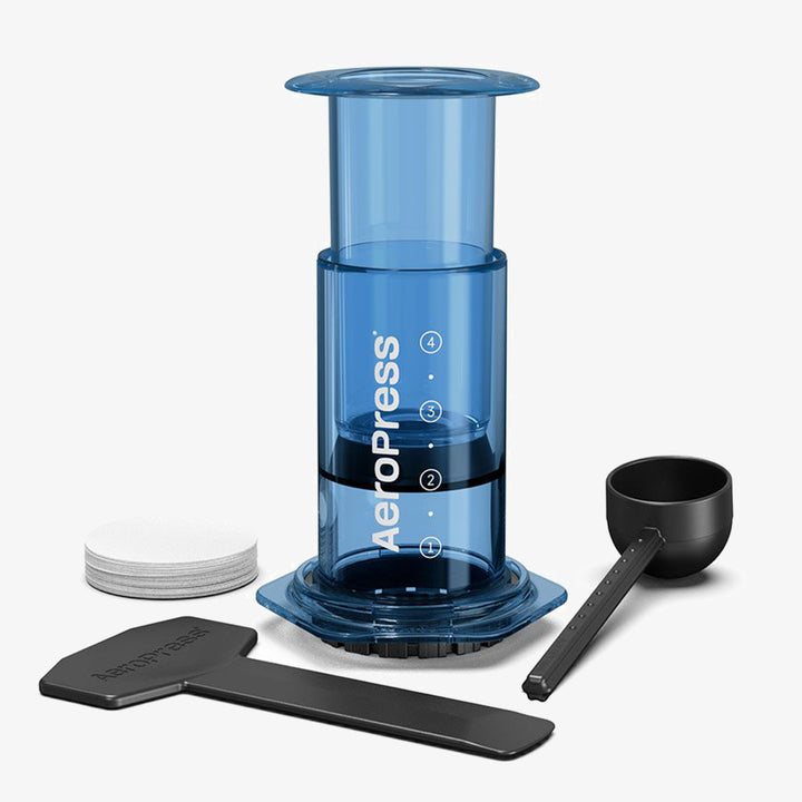 AeroPress Coffee Maker blue