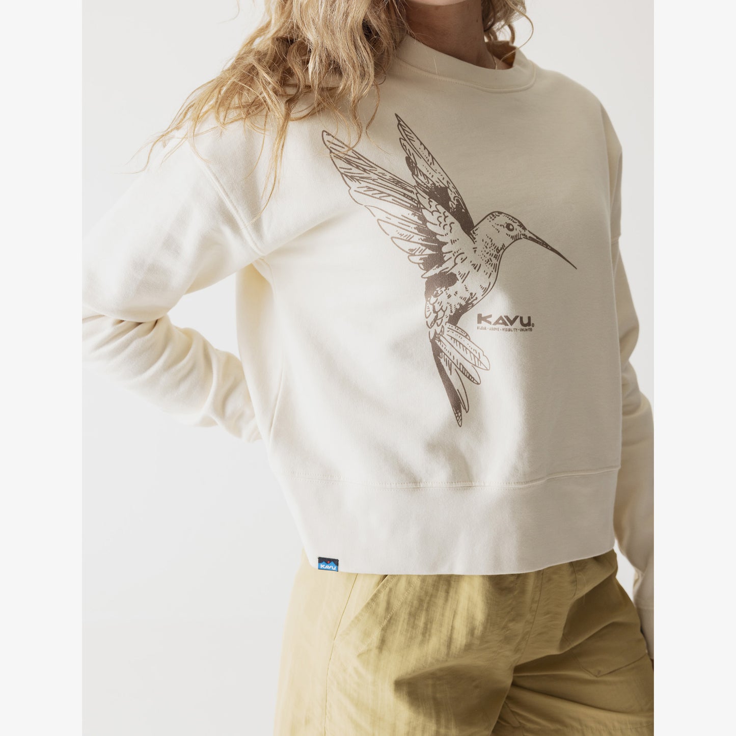 Kavu Crew Crop Pullover