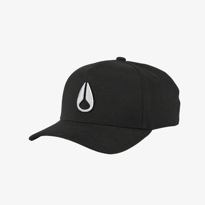Nixon Deep Down Athletic Cap Black / White
