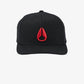 Nixon Deep Down FlexFit Cap Black / Red