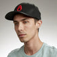 Nixon Deep Down FlexFit Cap Black / Red